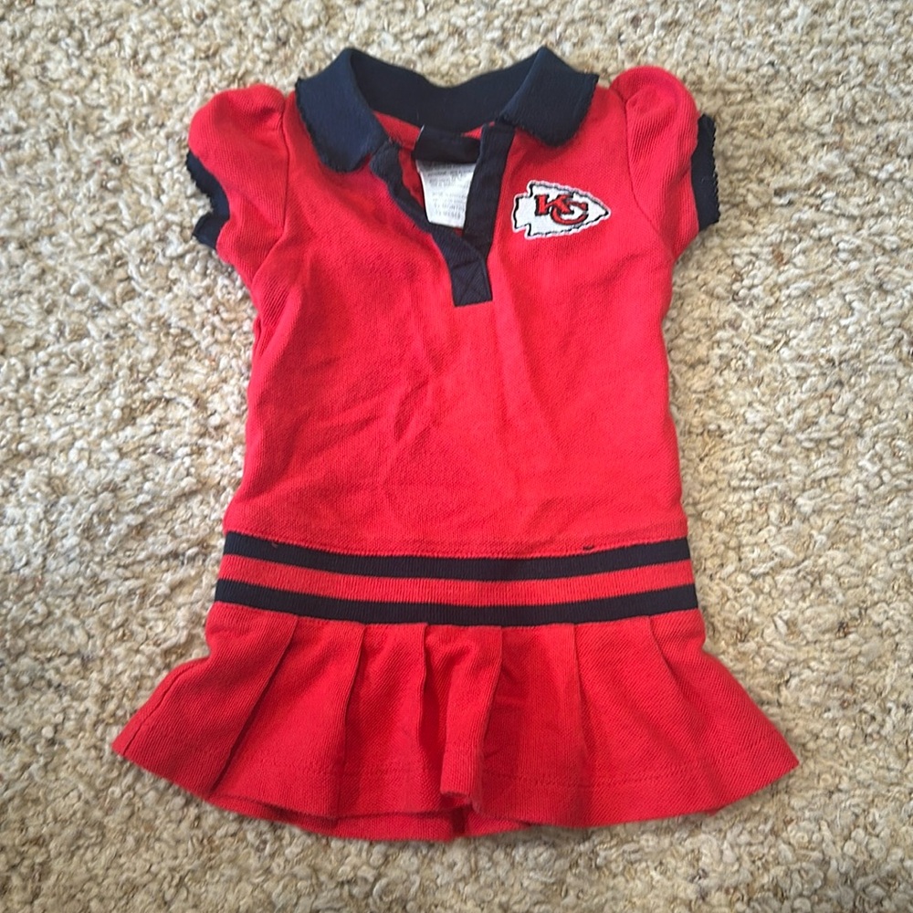 Chiefs 12 month dress
